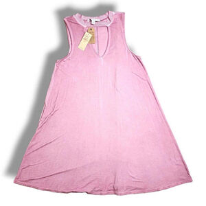 American Eagle casual pullover pink V Halter neck dress Size XS